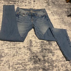 Aeropostale light blue skinny jeans